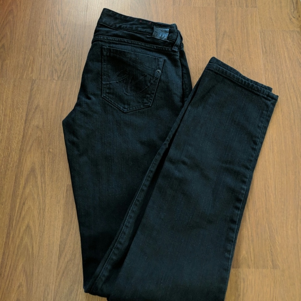 Express Skinny 'Zelda' Black Jeans